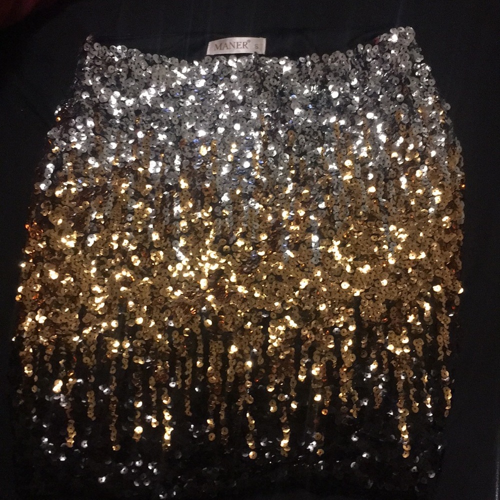 Sequin skirt